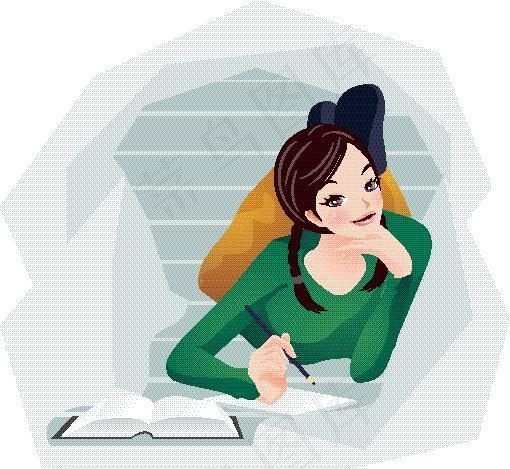 女性 学习生活 矢量 EPS格式 ...