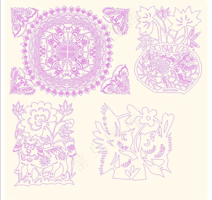 春节窗花图片