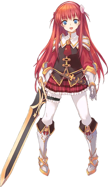 卡哇伊可爱美少女人物免抠素材图