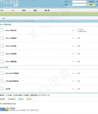 清爽风格模板图片