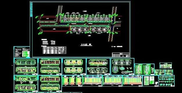 农资市场商住楼设计方案图纸