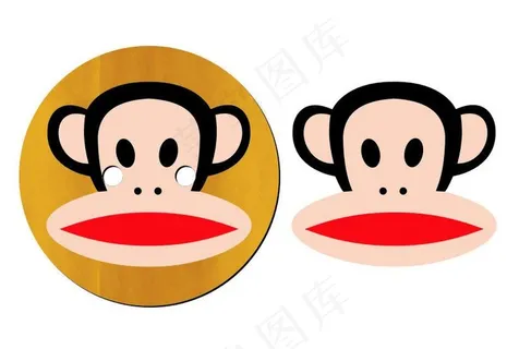 大嘴猴纽扣图片