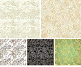 欧式花纹古典花纹底纹图片