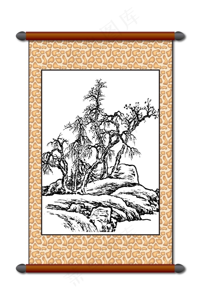艺术画(4677X7016(DPI:180))psd模版下载