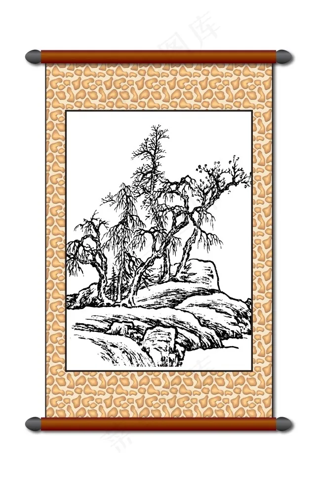 艺术画(4677X7016(DPI:180))psd模版下载