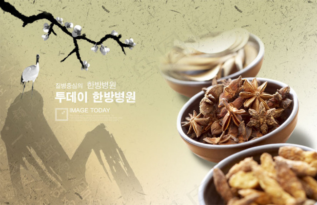 高清PSD分层素材中药上品(4000X2600(DPI:300))psd模版下载