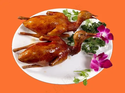 烤乳鸽图片 烤乳鸽图片