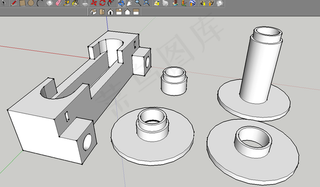 维克筒管6在1轮的设计40“/ 1...