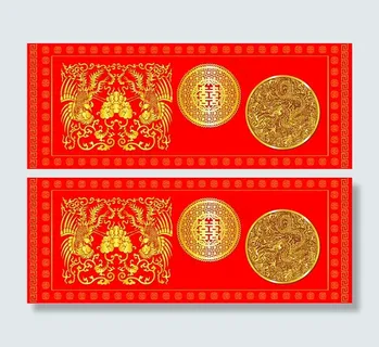 中国古典花纹矢量素材