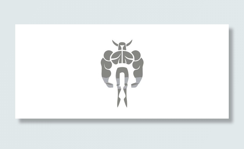 健美logo图片ai矢量模版下载