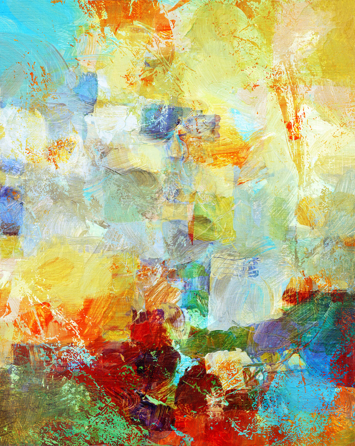 水彩颜料背景图片