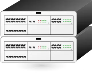 阿尔卡特OXO电话交换机的剪贴画