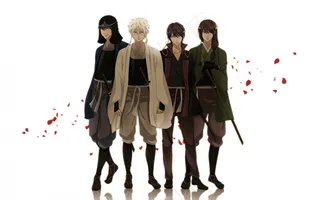 银魂多人动漫图