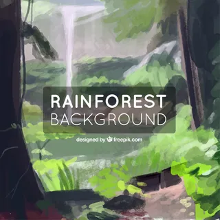 绿色背景矢量图