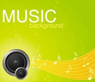 充满活力的音乐背景图案05矢量