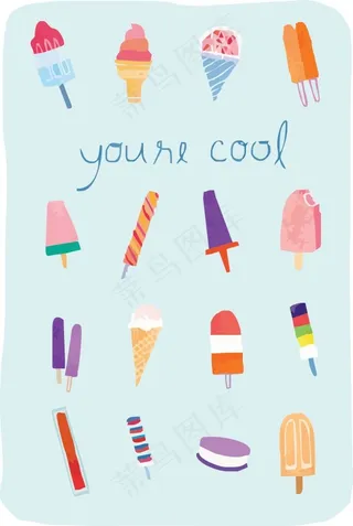 甜筒冰淇淋免费下载