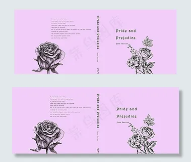 书籍封面设计玫瑰图片