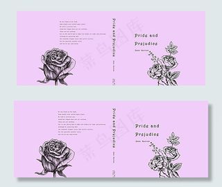 书籍封面设计玫瑰图片