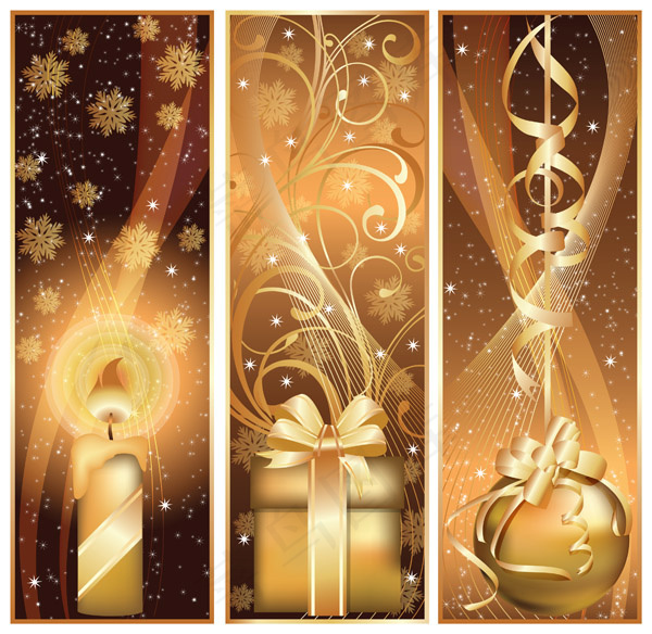 圣诞节背景矢量素材