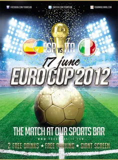 足球比赛宣传海报设计psd素材