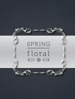 欧式花纹背景图片