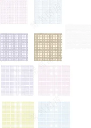 格子面料素材图片