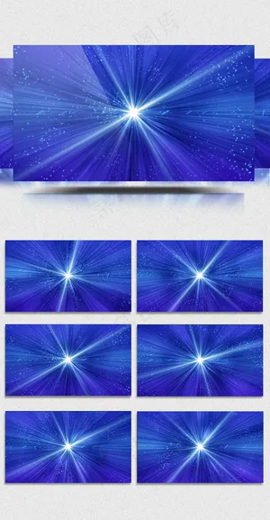 中心灯光旋转LED背景