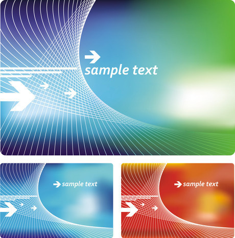 科技感背景卡片模板素材