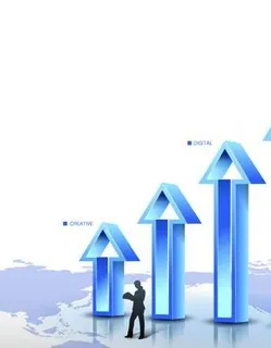 商务应用箭头商业海报矢量素材三