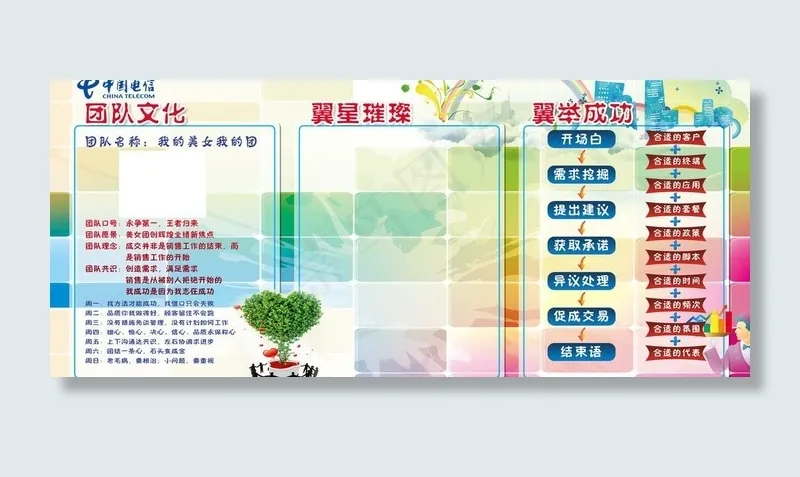 电信海报图片(6548X3146(DPI:72))psd模版下载