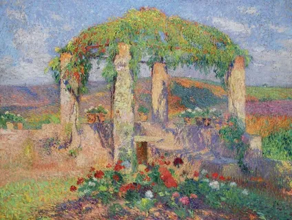 田园油画图片 田园油画图片