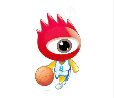 2008北京奥运男子篮球小浪人矢量... 2008北京奥运男子篮球小浪人矢量...