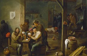 小大卫油画作品图片