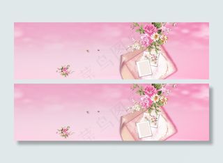 浪漫情人节感恩节春天梦幻背景