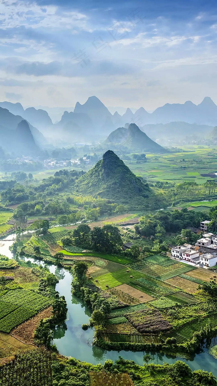 桂林山水高清摄影图片