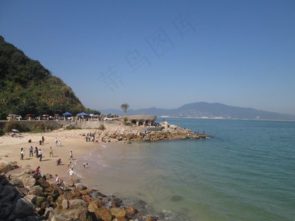 杨梅坑海滩图片 杨梅坑海滩图片