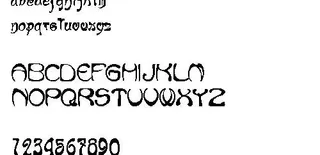 NeouvauRiche 英文字体...