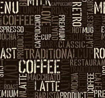 咖啡厅菜单封面图片