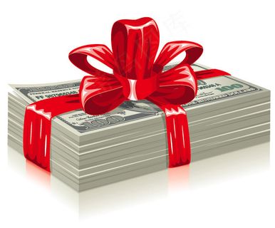 金融货币美元纸币矢量素材