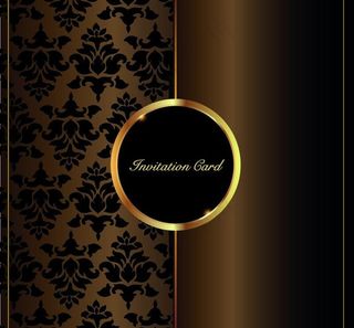 欧式花纹背景图片