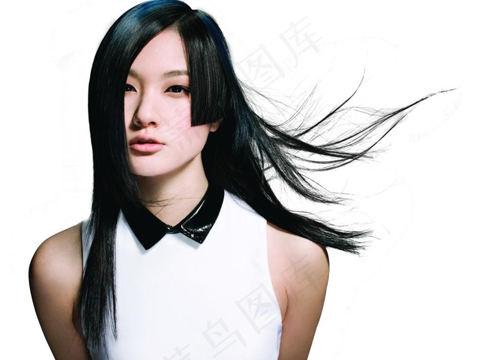 长发美女图片