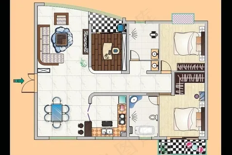 室内设计图图片