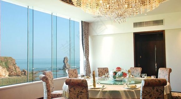 能看到海景的VIP雅间图片