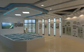 企业展厅设计效果图图片