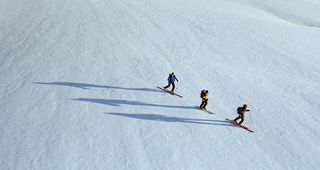 攀登雪山 滑雪 登山 攀登高峰