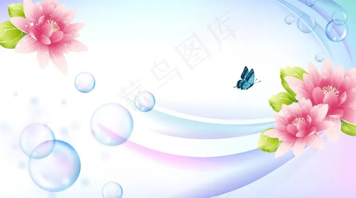 梦幻背景图片ai矢量模版下载