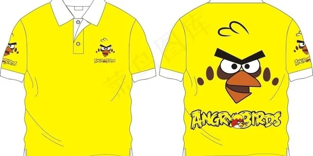 愤怒的小鸟t恤设计图案图片
