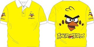 愤怒的小鸟t恤设计图案图片