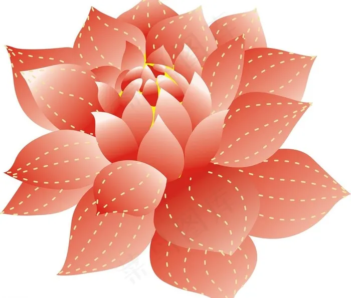 花花图片cdr矢量模版下载