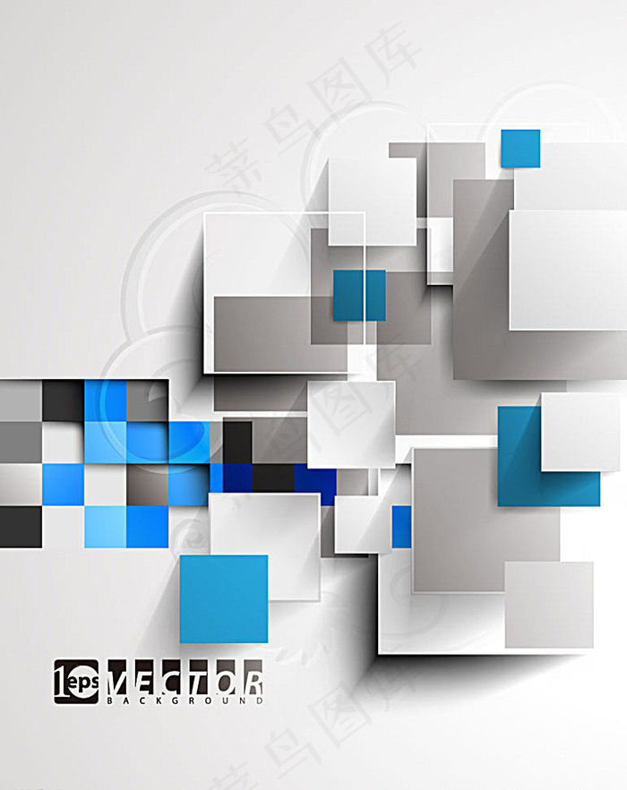 现代抽象背景矢量素材图片